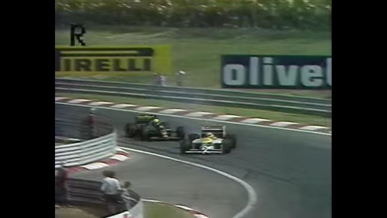 VÍDEO: el épico adelantamiento de Nelson Piquet a Ayrton Senna en Hungría 1986