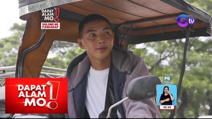 Tricycle driver sa Pampanga, doble kayod sa pamamasada para sa pangarap! | Dapat Alam Mo!