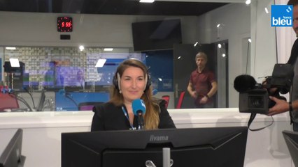 Première matinale pour France Bleu Poitou dans ses locaux de l'avenue de Nantes