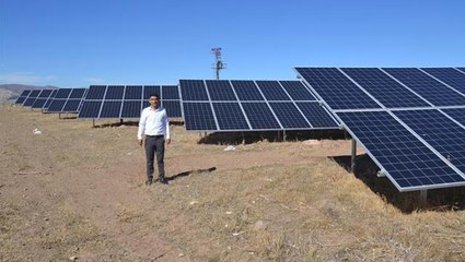 Belediye kurdu, neredeyse tüm beldenin elektrik ihtiyacını karşılıyor
