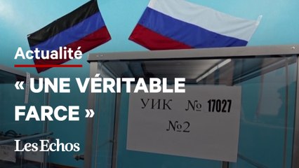 « Farce », « mascarade » : vives critiques après les « référendums » d’annexion en Ukraine