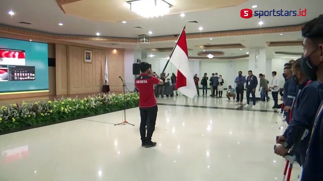 Menpora RI Resmi Lepas Timnas Sepak Bola Amputasi Indonesia ke Piala Dunia 2022 Turki