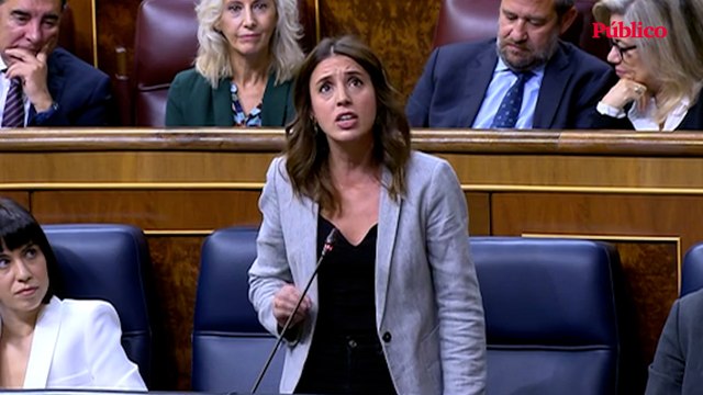Vídeo | Irene Montero, ante la violencia política de Vox: A estos fascistas se les para con derechos