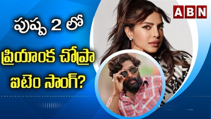 పుష్ప 2 లో ప్రియాంక చోప్రా ఐటెం సాంగ్? || Priyanka Chopra Item Song In Pushpa 2 || ABN Entertainment