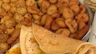 Dosa chutni puri aloo ki sabji mini vada aloo vada street food famous place