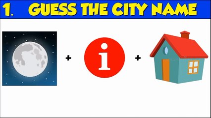 Hindi riddle ( imoji dekh ke city  ka name kya hai batayiye )