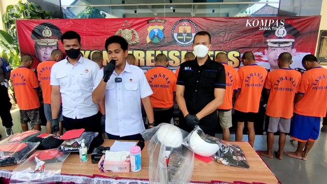 Belasan Orang Diamankan , Buntut Keributan Perguruan Silat di Kediri