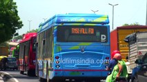 Electric buses on Delhi roads_ India starts to go the electric Ecolife way for public transport