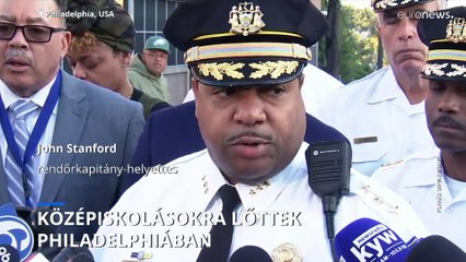 Gimnazistákra lőttek fényes nappal Philadelphiában