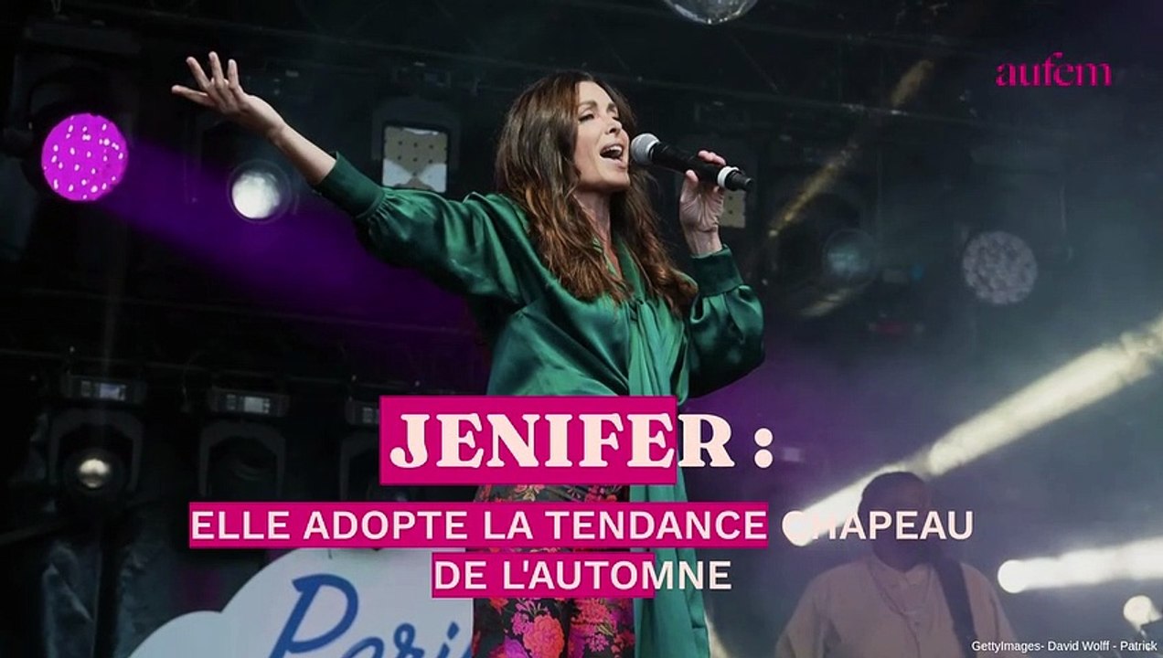 Jenifer : elle adopte la tendance chapeau de l’automne, qui va à tout le monde