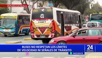 ¡Irresponsabilidad al volante!: conductores no respetan los límites de velocidad ni señales de tránsito