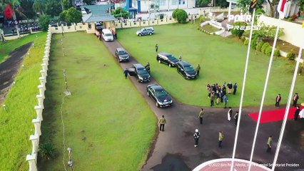 Presiden Jokowi Mendapat Gelar Adat Dada Madopo Malomo