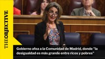 Gobierno afea a la Comunidad de Madrid, donde 