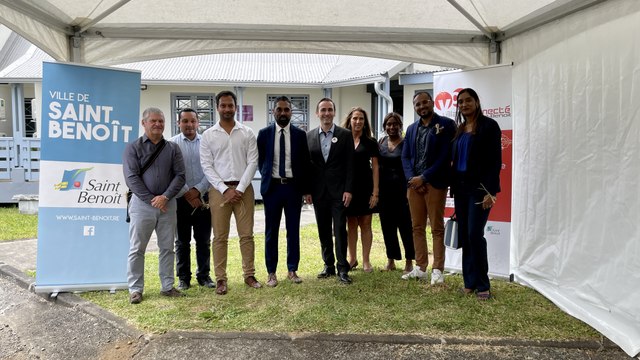 St-Benoit : Inauguration du village connecté , premier tiers-lieu numérique de l’île