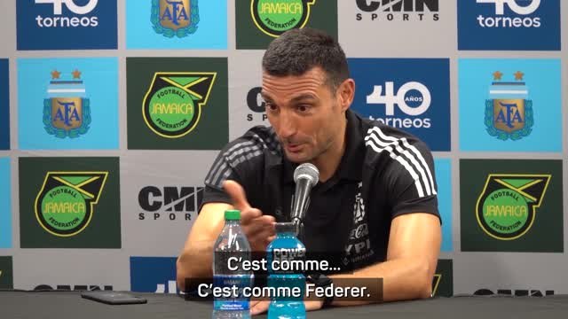 Argentine - Scaloni sur Messi : C’est comme Federer