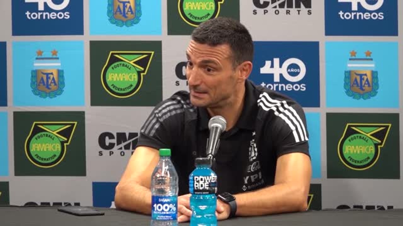 Scaloni: Messi wird man vermissen wie Federer