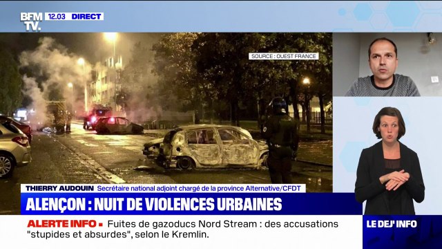 Nuit de violences urbaines à Alençon: La volonté de s'en prendre à la police et aux sapeurs-pompiers était manifeste