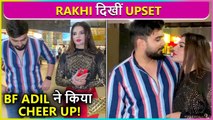Ohh No! Rakhi Sawant Looks Upset, BF Adil Khan Tries To Cheer Up | Couple Goals