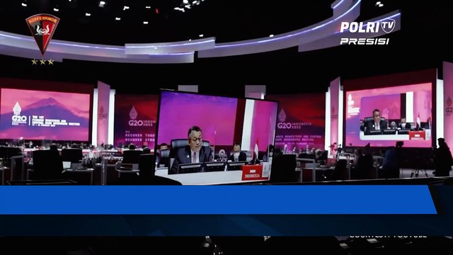 Brimob Gelar Pasukan Pengamanan KTT G20