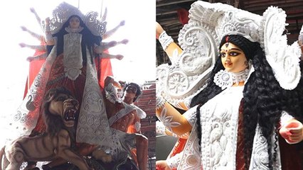Navratri 2022: Durga Maa 11 Feet Tall Murti Video Viral,दुर्गा मां दर्शन Video | *Entertainment