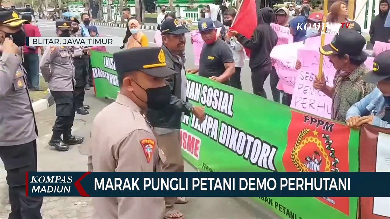 Marak Pungli Petani Demo Perhutani
