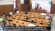 Los de Teresa Rodríguez se niegan a condenar las brutales agresiones de taxistas a conductores VTC
