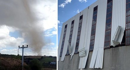 Çerkezköy’de hortum