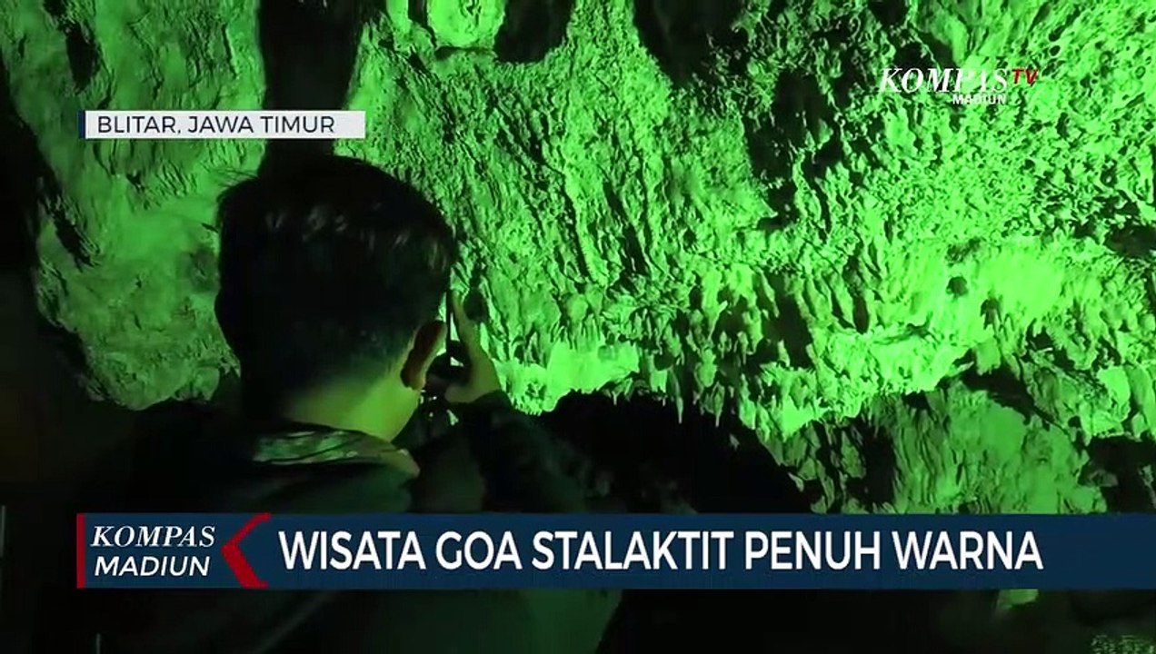 Wisata Goa Stalaktit Penuh Warna