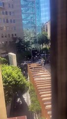 اقتحام بنك لبنان والمهجر في الكونكورد