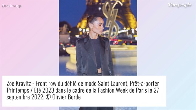 Fashion Week : Laeticia Hallyday très décolletée et satinée non loin d'un couple très rare