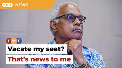 ​​​​No plans to vacate Klang seat, says DAP’s Santiago