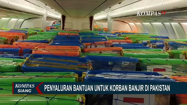 Menko PMK Salurkan Bantuan 1 Juta Dolar AS & Ribuan Paket Bahan Pokok untuk Korban Banjir Pakistan