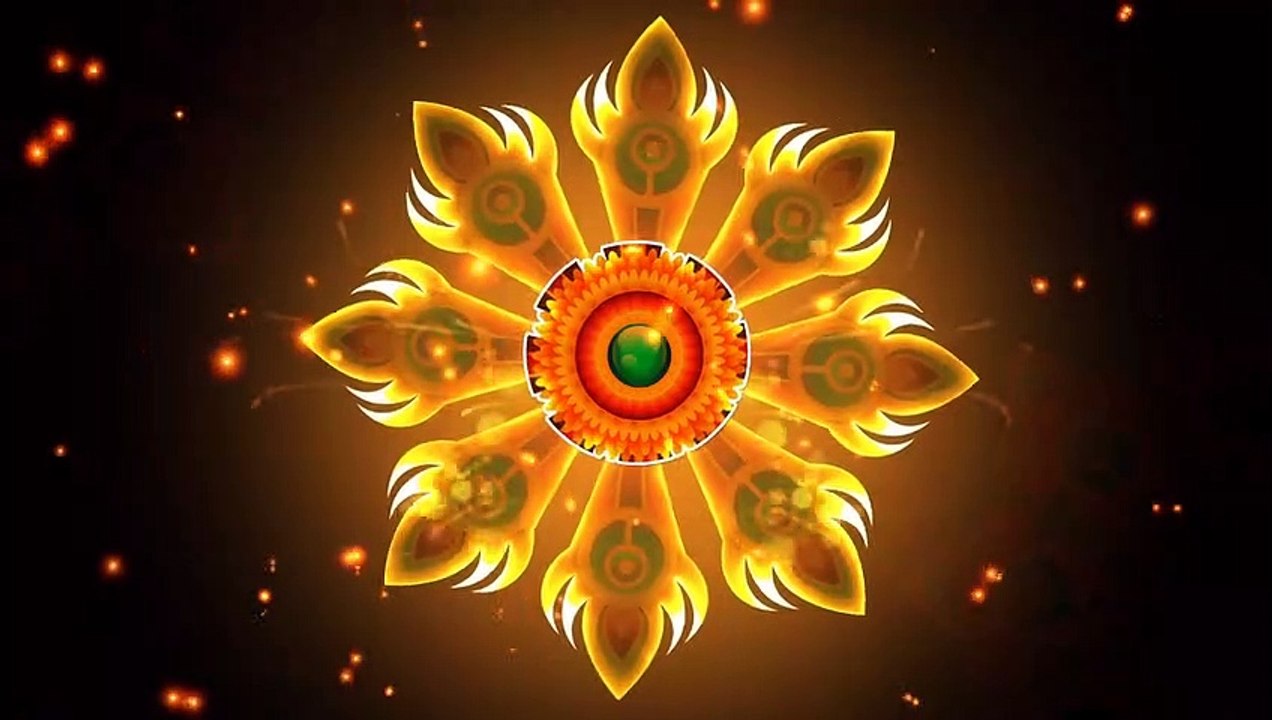 Rangoli Background Video