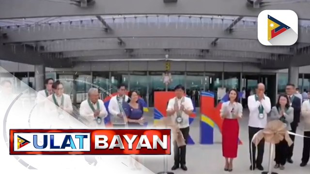 Pres. Marcos Jr., pinangunahan ang pagbubukas ng bagong terminal ng Clark Int'l Airport