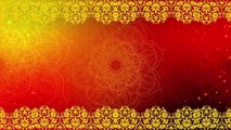 Red Traditional Festival Video Background || Wedding Video Background || Rangoli  Background