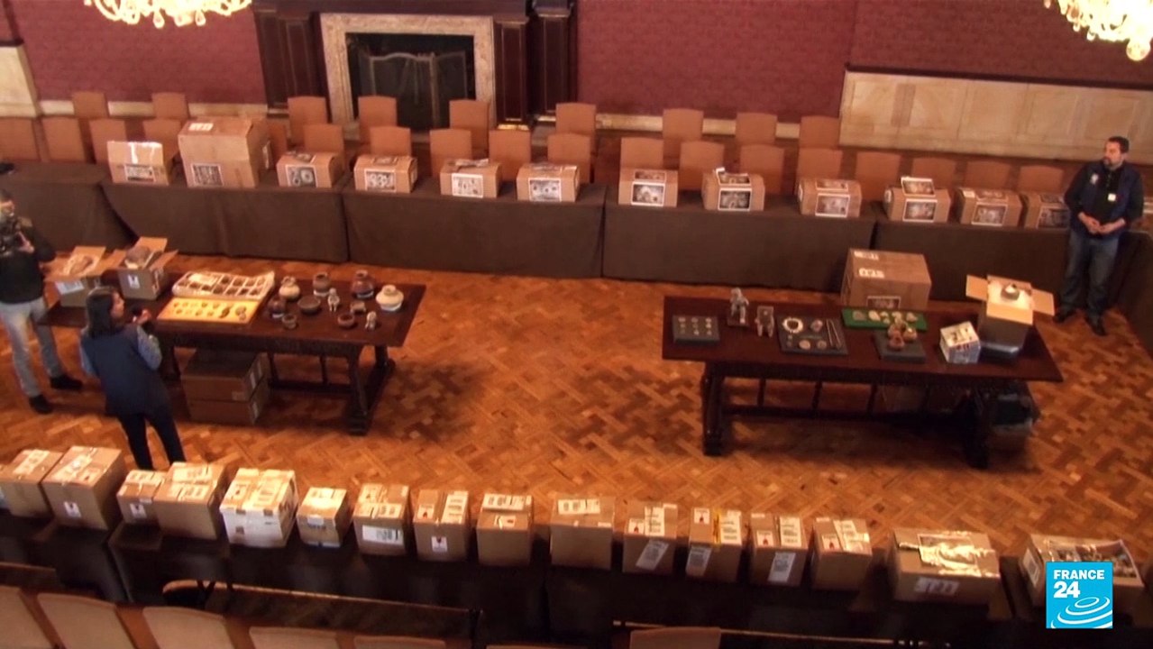 Colombia repatriates 274 priceless artifacts from US