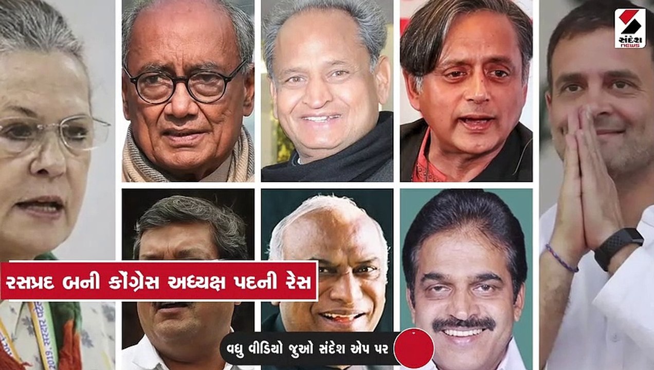 કોંગ્રેસ અધ્યક્ષ પદની રેસમાં વધુ એક નામ જોડાયું...