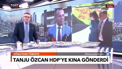 Bolu Belediye Başkanı Tanju Özcan, HDP Genel Merkezi'ne Kına Gönderdi – TGRT Haber