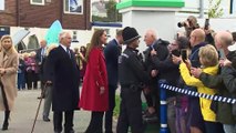 Le Prince et la Princesse de Galles en visite dans le pays