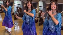 Shilpa Shetty After Leg  Fracture Dance Video Viral, एक टांग पर डांस |Boldsky*Entertainment
