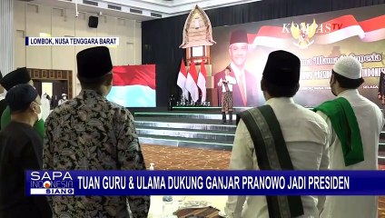 Tuan Guru Hingga Cendekiawan Muslim di NTB Deklarasikan Dukungannya untuk Ganjar di Pilpres 2024