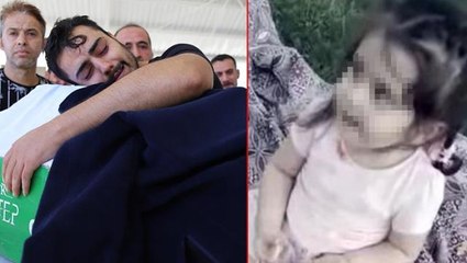 Darbedilerek öldürülen 3 yaşındaki Lina'nın cenazesi defnedildi! Acılı babanın yaptığı hareket yürek parçaladı