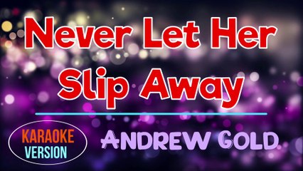 Never Let Her Slip Away - Andrew Gold | Karaoke Version
