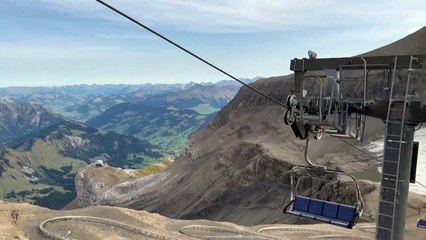 Geleiras da Suíça derretem em ritmo recorde