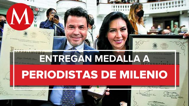 Congreso de CdMx, galardonan a periodistas de Multimedios