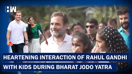 Girl Can't Control Her Tears On Meeting Rahul Gandhi During Bharat Jodo Yatra