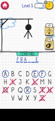 Hangman mobile game || Guess the word and save the hangman