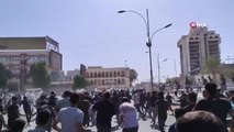 Irak Meclisi'nin oturumu protesto edildi