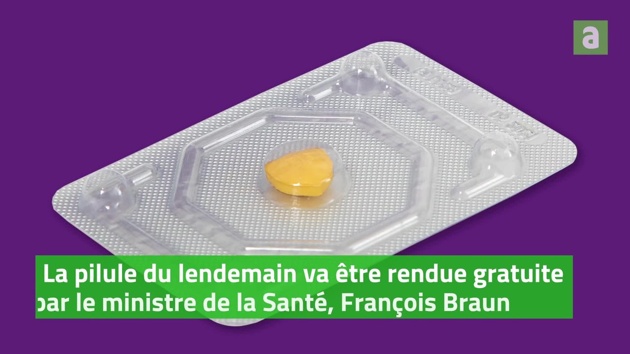 La pilule du lendemain va être rendue gratuite...