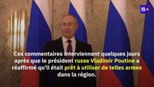 Les USA avertissent la Russie des conséquences de l'utilisation des armes nucléaires